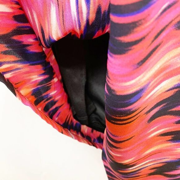 Express Dress Womens Pink Sleeveless Mini Ladies Size Small Pink Black NEW - Picture 6 of 7